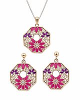Collana Vidali Gioielli Donna in Argento Cristallo COAR-83-34 - COAR-83-34